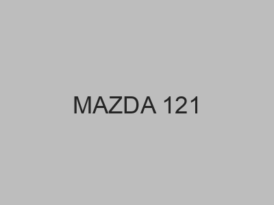 Enganches económicos para MAZDA 121
